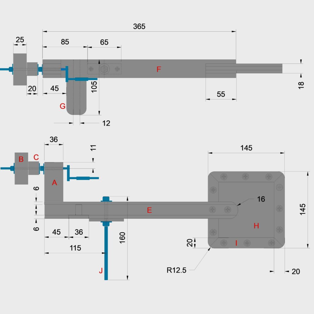 Plan for a whirligig